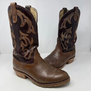 Double-H Western Work‎ Boots Round Toe Cowboy Boots Men's Size 9 EE